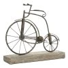 Grayson Lane Vintage Sculpture Bicycle - Black Metal - 14-in X 16-in