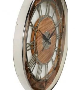 Grayson Lane Analog 30-in x 30-in Brown Round Wall Standard Clock 3 Grayson Lane Analog 30-in x 30-in Brown Round Wall Standard Clock -GRAYSON LANE shop 330858441 AlternateImage4 l