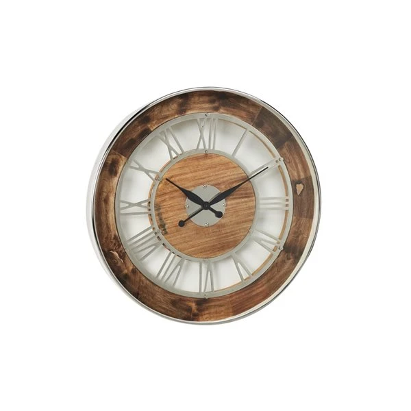 330858441_MainImage_001_l.jpg Grayson Lane Analog 30-in x 30-in Brown Round Wall Standard Clock -GRAYSON LANE shop 330858441 MainImage 001 l
