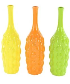 Grayson Lane Set of 3 5-in x 18-in Coastal Vase - Multi Coloured - Ceramic -GRAYSON LANE shop 330858450 AlternateImage4 l