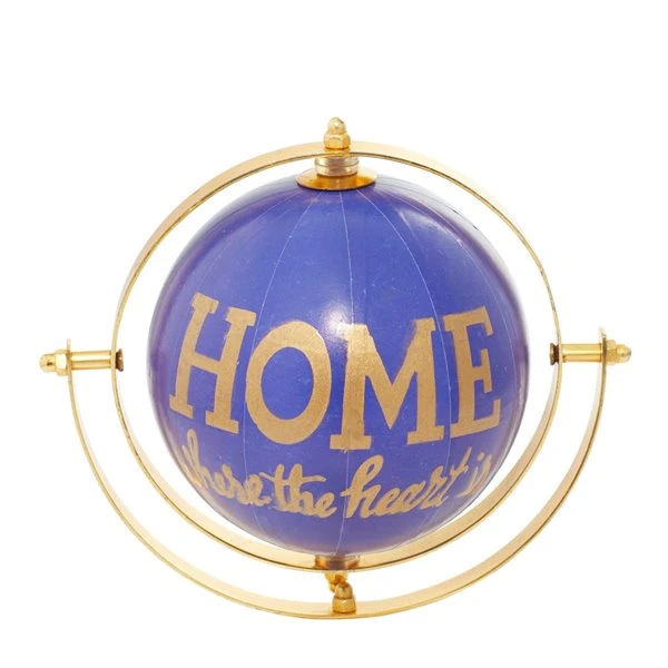 Grayson Lane Set of 2 8-in x 8-in- Multi Coloured Glam Globe - Stainless Steel 4 Grayson Lane Set of 2 8-in x 8-in- Multi Coloured Glam Globe - Stainless Steel - Image 4