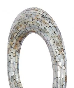 Grayson Lane Capiz Shell Abstract Sculpture- Grey - 30-in X 16-in -GRAYSON LANE shop 330858459 AlternateImage2 l
