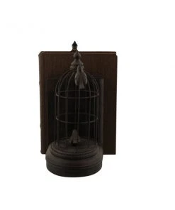 Grayson Lane Set of 2 6-in x 10-in - Black Farmhouse Birdcage Bookends - Metal -GRAYSON LANE shop 330858460 AlternateImage4 l
