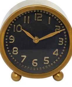Grayson Lane Analog 6-in x 5-in Set of 2 Multiple Colours Round Tabletop Standard Clock -GRAYSON LANE shop 330858466 AlternateImage4 l