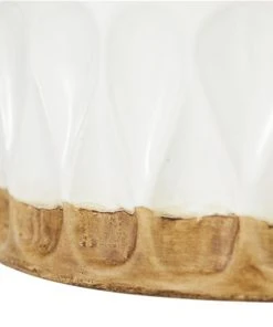 Grayson Lane Set of 2 8-in x 16-in Contemporary Vase - White Porcelain 7 Grayson Lane Set of 2 8-in x 16-in Contemporary Vase - White Porcelain -GRAYSON LANE shop 330858471 AlternateImage2 l