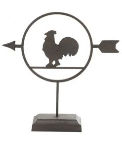 Grayson Lane Farmhouse Rooster Sculpture - Black Metal - 14-in X 13-in -GRAYSON LANE shop 330858479 AlternateImage4 l