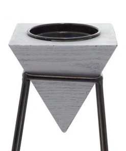 Grayson Lane 2-Candle Wood Pillar Holder - 8-in x 10-in 2 Grayson Lane 2-Candle Wood Pillar Holder - 8-in x 10-in -GRAYSON LANE shop 330858482 AlternateImage3 l