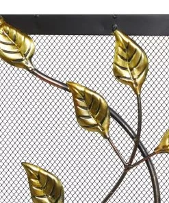 Grayson Lane Farmhouse Fireplace Screen - Green- Metal - 33-in X 39-in -GRAYSON LANE shop 330858486 AlternateImage2 l