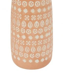 Grayson Lane Set of 2 15-in x 5-in Rustic Vases - Pink Stoneware 7 Grayson Lane Set of 2 15-in x 5-in Rustic Vases - Pink Stoneware -GRAYSON LANE shop 330858493 AlternateImage2 l