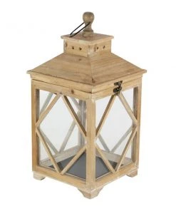 Grayson Lane 2-Candle Wood Lantern Holder - 21-in, 16-in 4 Grayson Lane 2-Candle Wood Lantern Holder - 21-in, 16-in -GRAYSON LANE shop 330858494 AlternateImage5 l