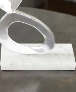 Grayson Lane Modern Sculpture - Silver Aluminum Nature - 30-in X 13-in 7 Grayson Lane Modern Sculpture - Silver Aluminum Nature - 30-in X 13-in -GRAYSON LANE shop 330858497 AlternateImage2 l