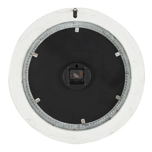 Grayson Lane Analog 22-in x 22-in White Round Wall Standard Clock 5 Grayson Lane Analog 22-in x 22-in White Round Wall Standard Clock - Image 5