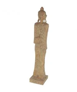 Grayson Lane Buddha Eclectic Sculpture - Brown Poly Stone- 48-in X 10-in -GRAYSON LANE shop 330858503 AlternateImage4 l