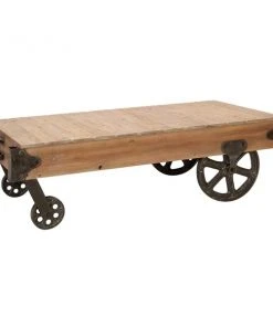 Grayson Lane Contemporary Wood Coffee Table