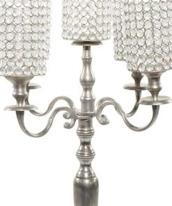 Grayson Lane 5-Candle Metal Hurricane Holder - 44-in x 20-in -GRAYSON LANE shop 330858514 AlternateImage3 l