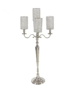 Grayson Lane 5-Candle Metal Hurricane Holder - 44-in x 20-in -GRAYSON LANE shop 330858514 AlternateImage5 l