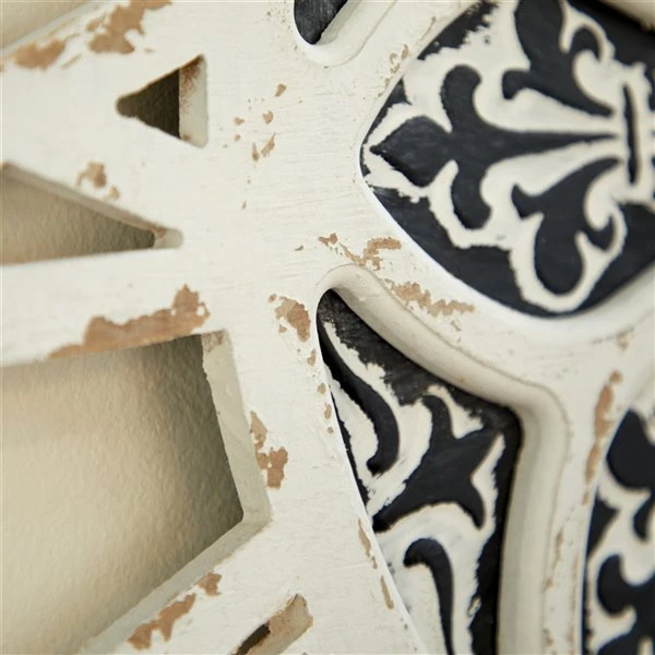 Grayson Lane Analog 28-in x 28-in White Round Wall Standard Clock 3 Grayson Lane Analog 28-in x 28-in White Round Wall Standard Clock - Image 3