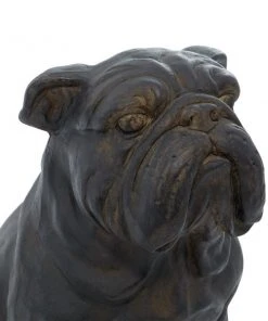 Grayson Lane Traditional Dog Sculpture - Brown Poly Stone - 11-in X 10-in 7 Grayson Lane Traditional Dog Sculpture - Brown Poly Stone - 11-in X 10-in -GRAYSON LANE shop 330858519 AlternateImage2 l