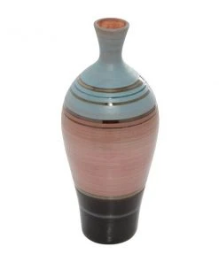 Grayson Lane Contemporary Vase - Pink Ceramic - 15-in X 6-in x 6-in 9 Grayson Lane Contemporary Vase - Pink Ceramic - 15-in X 6-in x 6-in -GRAYSON LANE shop 330858532 AlternateImage4 l