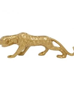 Grayson Lane Leopard Contemporary Sculpture - Gold Aluminum - 5-in X 3-in -GRAYSON LANE shop 330858533 AlternateImage3 l