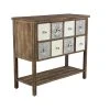 Grayson Lane Brown Fir 8-Drawer Accent Chest