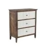 Grayson Lane Brown Fir 3-Drawer Accent Chest