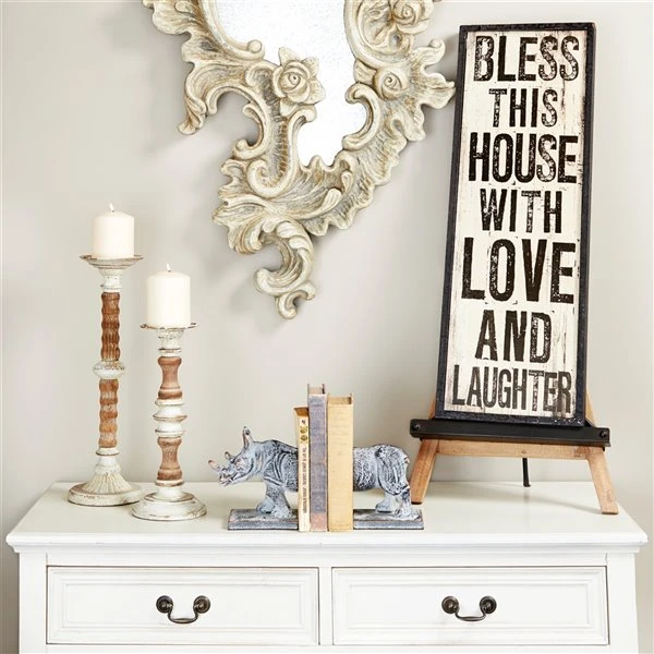 Grayson Lane Industrial Easel Light - Brown Iron - 26-in X 14-in 2 Grayson Lane Industrial Easel Light - Brown Iron - 26-in X 14-in - Image 2