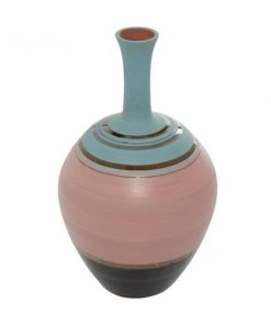 Grayson Lane Contemporary Vase - Pink Ceramic - 15-in X 9-in x 9-in -GRAYSON LANE shop 330858559 AlternateImage4 l