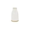 Grayson Lane Set of 2 7-in x 12-in Contemporary Vase - White Porcelain