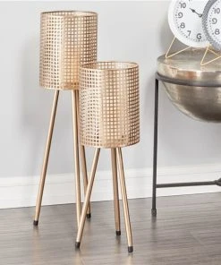 Grayson Lane 2-Candle Metal Lantern Holder - 30-in, 24-in 2 Grayson Lane 2-Candle Metal Lantern Holder - 30-in, 24-in -GRAYSON LANE shop 330858564 AlternateImage2 l