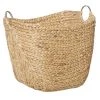 Grayson Lane Sea Grass Contemporary Storage Basket - Brown - 19-in X 21-in x 17-in