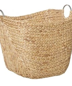 Grayson Lane Sea Grass Contemporary Storage Basket - Brown - 19-in X 21-in x 17-in