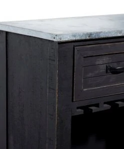 Grayson Lane 12-Bottle Black Wood Farmhouse Wine Storage -GRAYSON LANE shop 330858572 AlternateImage2 l