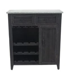 Grayson Lane 12-Bottle Black Wood Farmhouse Wine Storage -GRAYSON LANE shop 330858572 AlternateImage4 l