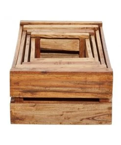 Grayson Lane Set of 4 13-in , 16-in , 19-in , 22-in Farmhouse Storage Basket - Brown Mahogany 9 Grayson Lane Set of 4 13-in , 16-in , 19-in , 22-in Farmhouse Storage Basket - Brown Mahogany -GRAYSON LANE shop 330858574 AlternateImage5 l