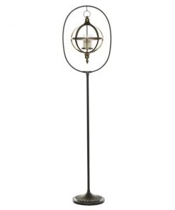Grayson Lane 1-Candle Metal Lantern Holder - 66-in x 16-in