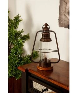 Grayson Lane Metal Lantern Holder - 16-in x 10-in -GRAYSON LANE shop 330858585 AlternateImage2 l