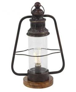 Grayson Lane Metal Lantern Holder - 16-in x 10-in