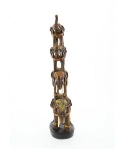 Grayson Lane Elephant Eclectic Sculpture - Brown Poly Stone - 18-in X 9-in -GRAYSON LANE shop 330858598 AlternateImage3 l