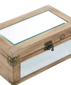 Grayson Lane Set of 2 12-in , 9-in Brown Natural Box Wood -GRAYSON LANE shop 330858600 AlternateImage2 l