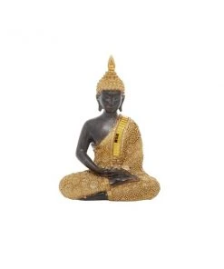 Grayson Lane Bohemian Sculpture - Gold Poly Stone - 8-in X 6-in 8 Grayson Lane Bohemian Sculpture - Gold Poly Stone - 8-in X 6-in -GRAYSON LANE shop 330858623 AlternateImage3 l