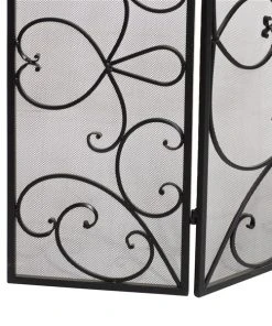Grayson Lane Traditional Fireplace Screen - Black Metal - 36-in x 49-in 8 Grayson Lane Traditional Fireplace Screen - Black Metal - 36-in x 49-in -GRAYSON LANE shop 330858628 AlternateImage3 l