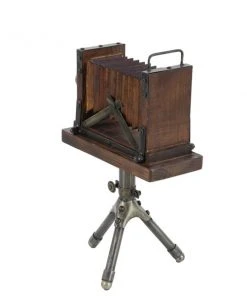 Grayson Lane Vintage Camera Sculpture - Brown Wood - 17-in X 11-in 9 Grayson Lane Vintage Camera Sculpture - Brown Wood - 17-in X 11-in -GRAYSON LANE shop 330858632 AlternateImage4 l