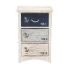 Grayson Lane Coastal White 3-Drawer Accent Chest