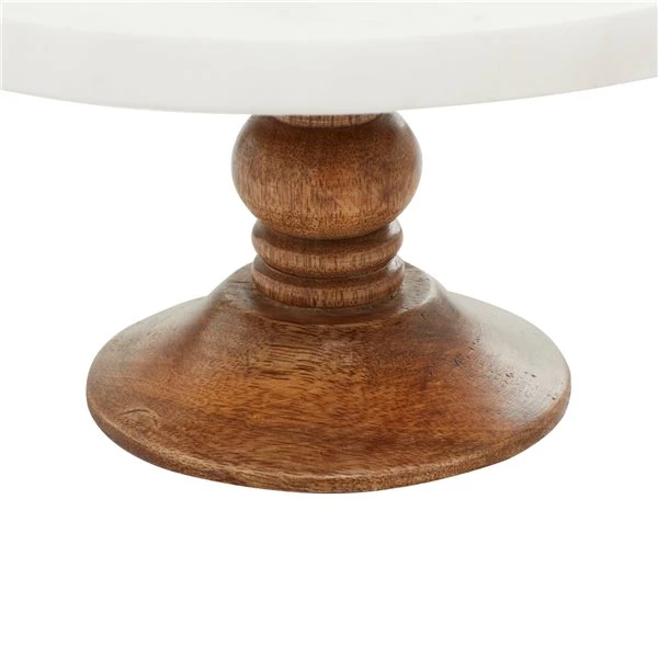 Grayson Lane 5-in x 10-in Natural White Marble Serving Tray 4 Grayson Lane 5-in x 10-in Natural White Marble Serving Tray - Image 4