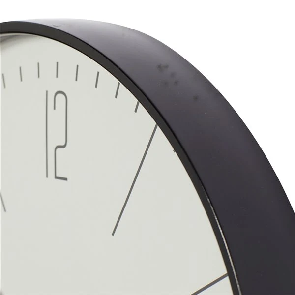 330858669_AlternateImage4_l.jpg Grayson Lane Black/White Analogue Round Wall Standard Clock -GRAYSON LANE shop 330858669 AlternateImage4 l