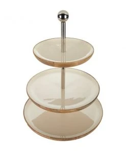 Grayson Lane 14-in x 20-in Contemporary Tray Brown Wood -GRAYSON LANE shop 330858678 AlternateImage4 l