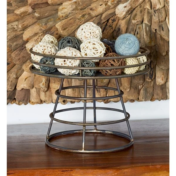 330858687_AlternateImage1_l.jpg Grayson Lane 10-in x 12-in Farmhouse Tray Stand Grey Iron -GRAYSON LANE shop 330858687 AlternateImage1 l