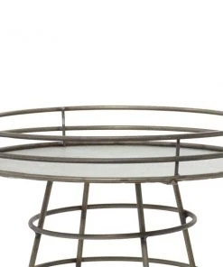 Grayson Lane 10-in x 12-in Farmhouse Tray Stand Grey Iron 2 Grayson Lane 10-in x 12-in Farmhouse Tray Stand Grey Iron -GRAYSON LANE shop 330858687 AlternateImage2 l