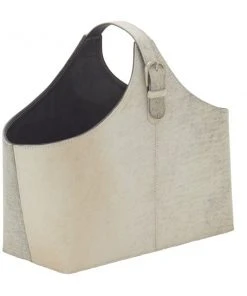 Grayson Lane 15-in x 17-in x 5-in Modern Magazine Rack Holder White Leather 7 Grayson Lane 15-in x 17-in x 5-in Modern Magazine Rack Holder White Leather -GRAYSON LANE shop 330858688 AlternateImage4 l